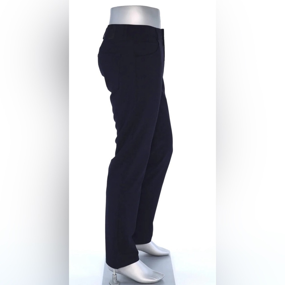 Alberto Slipe Jeans 33x34 Denim Slim-Straight Higher rise Dark Blue Raw Selvedge - Picture 2 of 9